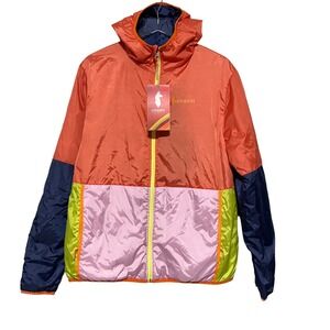 Cotopaxi Teca Calido Hooded Softshell Packable Reversible Jacket Size XL NWT